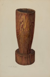 Mortar, c. 1940. Creator: Charles Garjian.