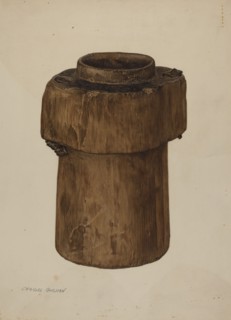 Pitch Pail, c. 1940. Creator: Charles Garjian.