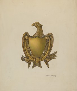 Door Knocker, c. 1940. Creator: Frank Gray.