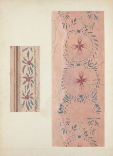 Wall Stencil, c. 1940. Creator: Ray Holden.