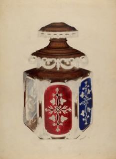 Fireman's Candle Lamp, c. 1940. Creator: Raymond Manupelli.