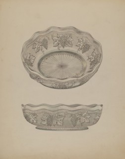 Dish, c. 1940. Creator: Henry Moran.