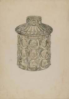 Cracker Jar, c. 1940. Creator: Henry Moran.
