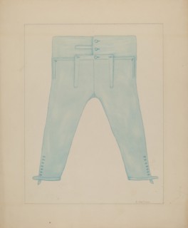 Trousers, c. 1941. Creator: Frederick Jackson.