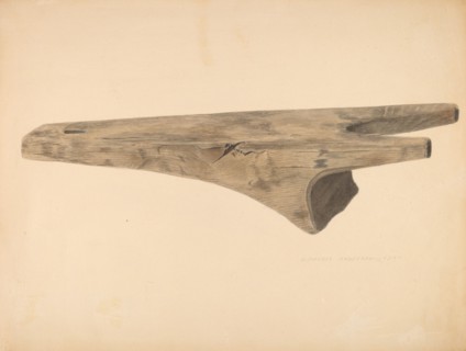 Bootjack, c. 1942. Creator: Alexander Anderson.