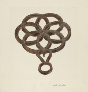 Trivet, c. 1942. Creator: Violet Hartenstein.