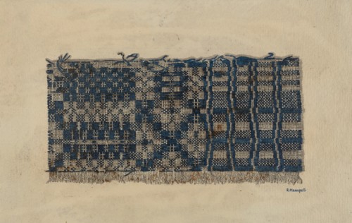 Homespun Wool, c. 1938. Creator: Raymond Manupelli.