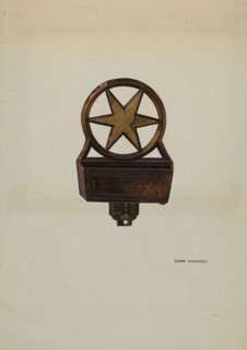 Match Holder, c. 1939. Creator: Chris Makrenos.