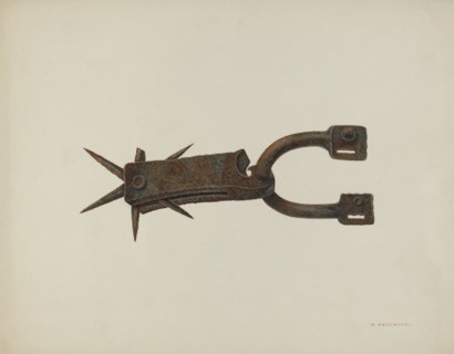Spur, c. 1940. Creator: William Kieckhofel.