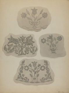 Pa. German Coffee Pot Designs, c. 1937. Creator: Albert J. Levone.