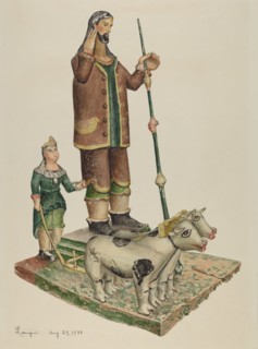 Bulto, 1938. Creator: Eldora P. Lorenzini.