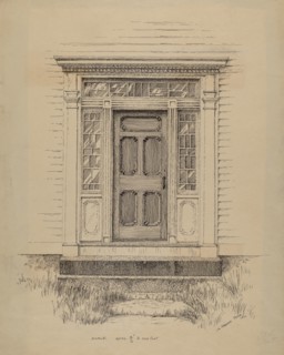 Doorway, c. 1936. Creator: Jerome Hoxie.