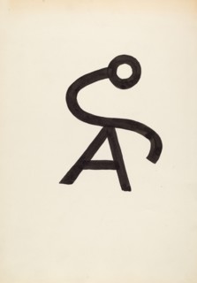 Cattle Brand, c. 1936. Creator: J.Henry Marley.