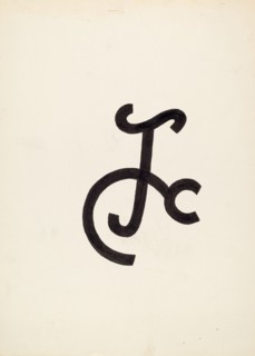 Cattle Brand, c. 1936. Creator: J.Henry Marley.