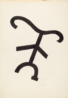 Cattle Brand, c. 1936. Creator: J.Henry Marley.