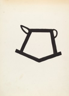 Cattle Brand, c. 1936. Creator: J.Henry Marley.