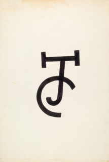 Cattle Brand, c. 1936. Creator: J.Henry Marley.