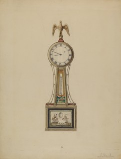 Banjo Clock, c. 1936. Creator: Nicholas Gorid.