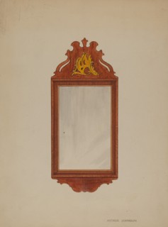 Mirror, c. 1936. Creator: Arthur Johnson.