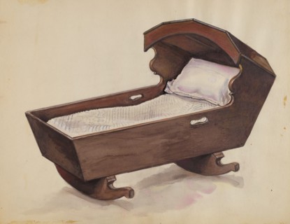 Cradle, 1936. Creator: Arsen Maralian.