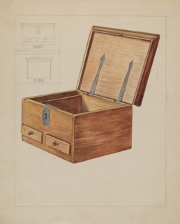 Chest, c. 1936. Creator: Frederick Jackson.