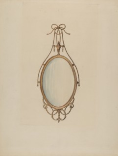 Mirror, c. 1936. Creator: Nicholas Gorid.