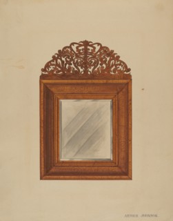 Mirror, c. 1936. Creator: Arthur Johnson.