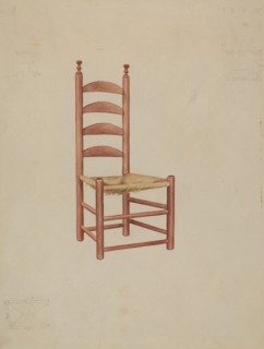 Chair, c. 1936. Creator: Samuel O. Klein.