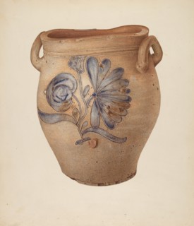 Crock, c. 1940. Creator: Isadore Goldberg.