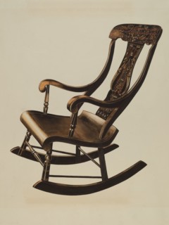 Boston Rocker, c. 1938. Creator: Einar Heiberg.
