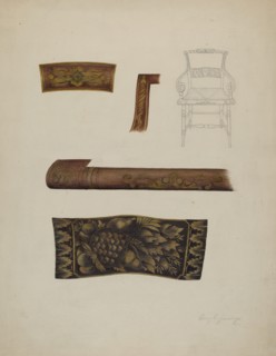 Hitchcock Chair, c. 1937. Creator: Harry Jennings.