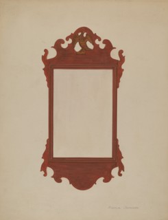 Mirror, c. 1936. Creator: Arthur Johnson.