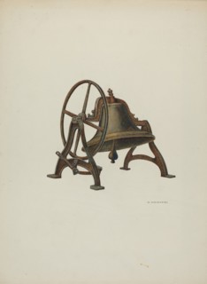 Elementary School Bell, 1940. Creator: William Kieckhofel.