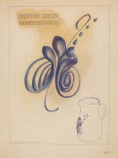 Pitcher, c. 1937. Creator: George Loughridge.