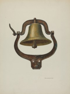 Dinner Bell, 1940. Creator: William Kieckhofel.