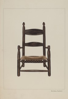 Child's Chair, c. 1937. Creator: Gordena Jackson.