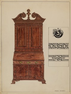 Secretary, c. 1936. Creator: Isadore Goldberg.