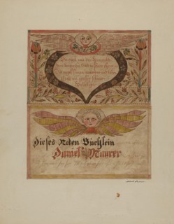 Manuscript and Miniature, c. 1937. Creator: Albert J. Levone.