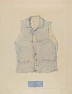 Vest, 1935/1942. Creator: Frank J Mace.