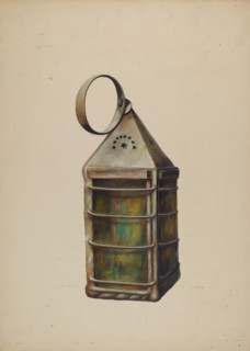 Lantern, c. 1938. Creator: Walter Hochstrasser.