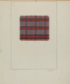 Homespun Cloth, 1937. Creator: Frank J Mace.
