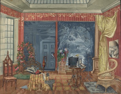 Photographer's Studio, 1935/1942. Creator: Perkins Harnly.