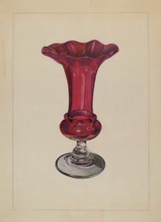 Vase, 1935/1942. Creator: Gertrude Lemberg.