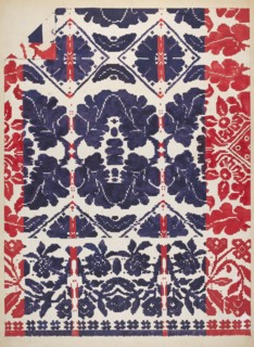 Coverlet, c. 1936. Creator: Katherine Hastings.