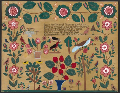 Sampler, c. 1936. Creator: Katherine Hastings.