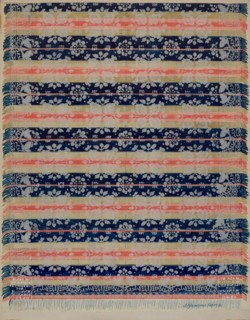 Coverlet, c. 1936. Creator: J. Howard Iams.