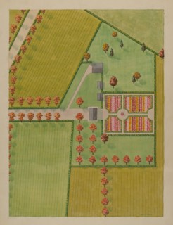 Rutgers Estate and Garden, c. 1936. Creator: Helen Miller.
