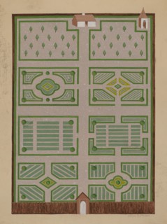 West India Company's Garden, c. 1936. Creator: Helen Miller.