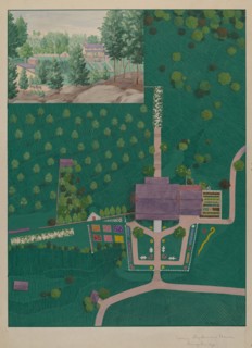 Isaac Dyckman House, c. 1936. Creator: Helen Miller.