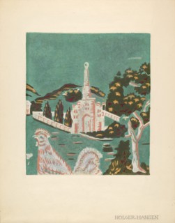 Bandbox (detail), c. 1940. Creator: Holger Hansen.